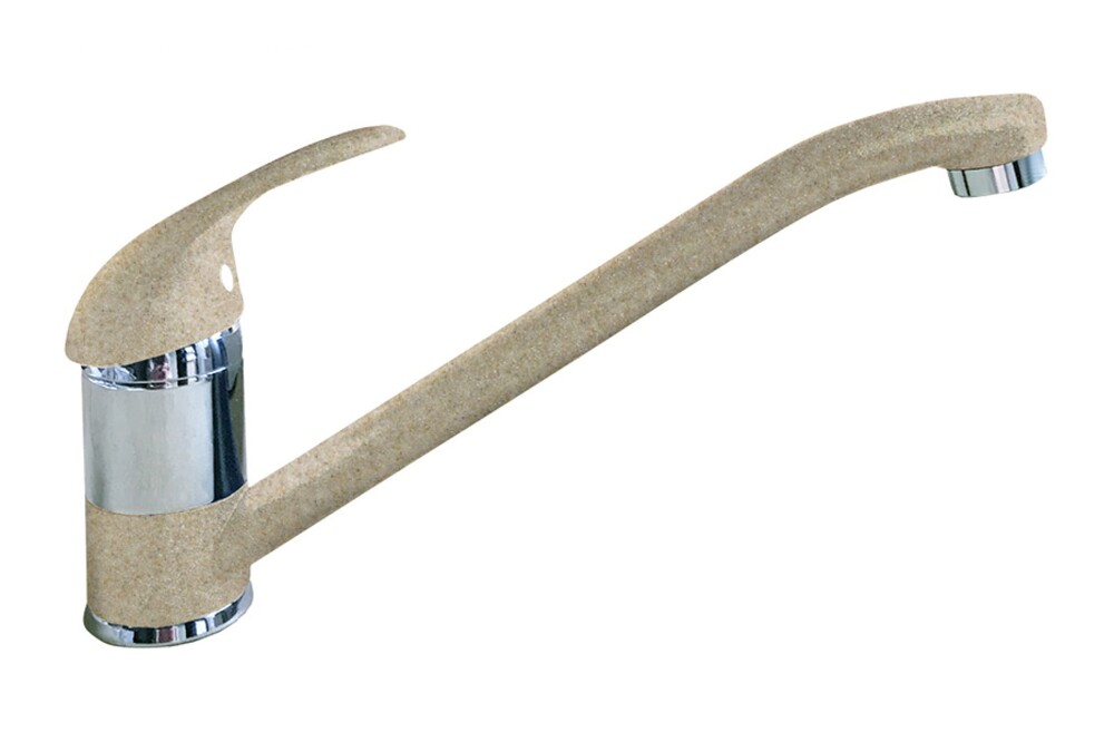 Смеситель Кухня QUARZ GRANFEST  Z3321 d=35 (песок) РАСПРОДАЖА