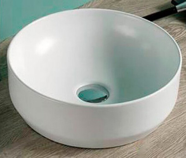 800-7078D Фигурный умывальник накладной 355х355х125 MELANA 