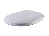 Сидение для унитаза "Лира", "Рим", "Рио", "Рондо" ЛЮКС БЕЛОЕ с микролифтом г.Киров