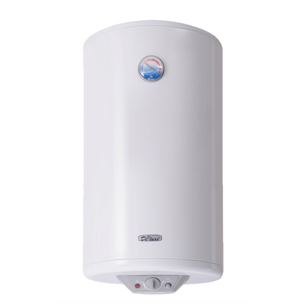 Водонагреватель накопит. DE LUXE 3W80VH1 (80л, бак ст/эмаль, "сухие" тэны, 1,0/2,0 кВт)