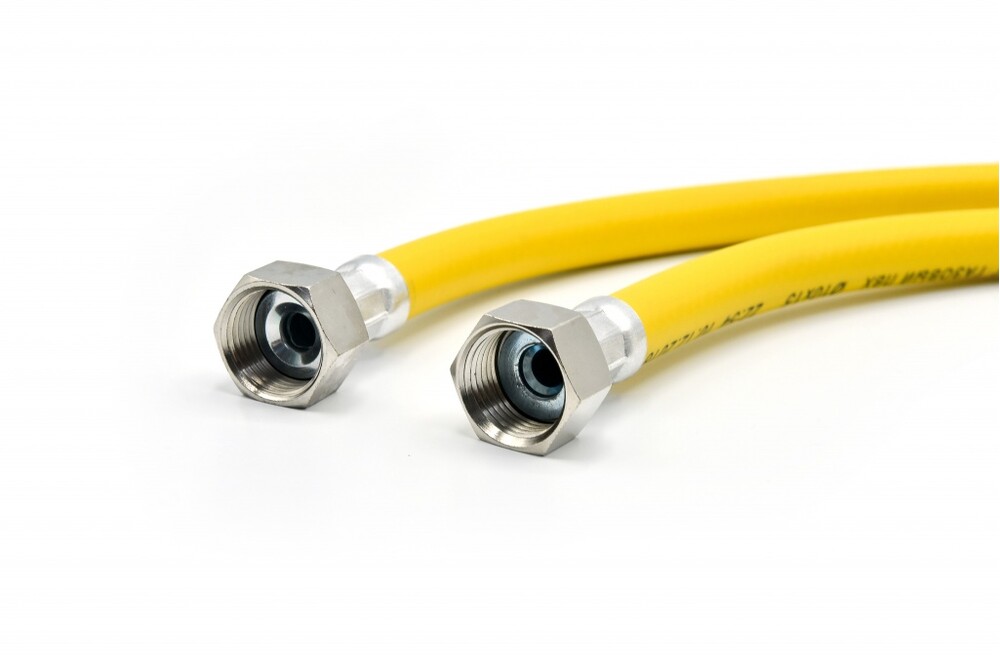 Подводка газовая ПВХ армир. 1/2"450см г/г ЭЛКА