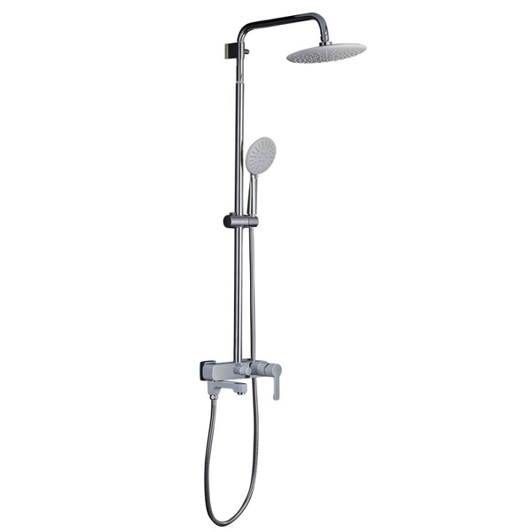 G2402-8 Душевая система GAPPO излив является переключателем на лейку (белый/хром)