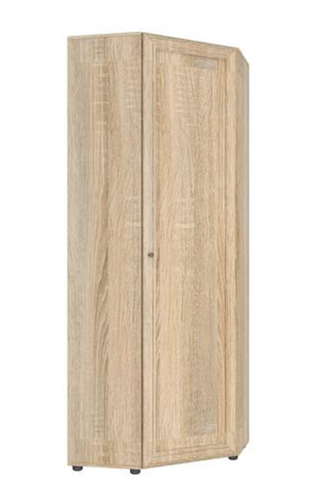 Оскар 7А Шкаф угловой Дуб сонома 0,769х2,088х0,769м (4 места) АВ54 СНЯТО