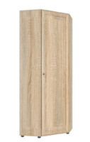 Оскар 7А Шкаф угловой Дуб сонома 0,769х2,088х0,769м (4 места) АВ54 СНЯТО