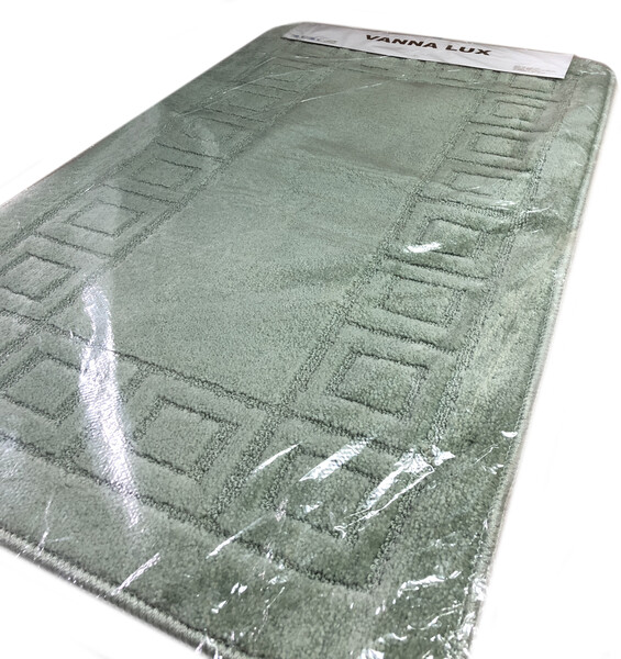 Коврик д/ванны 2 предм. Vanna Lux 60х100 св.зеленый Турция