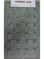 Коврик д/ванны 2 предм. Vanna Lux 60х100 зеленый Турция