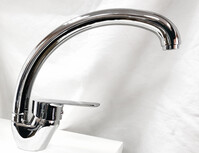 Смеситель Кухня Lemen шар d40 боковой (LB 91482) на гайке 