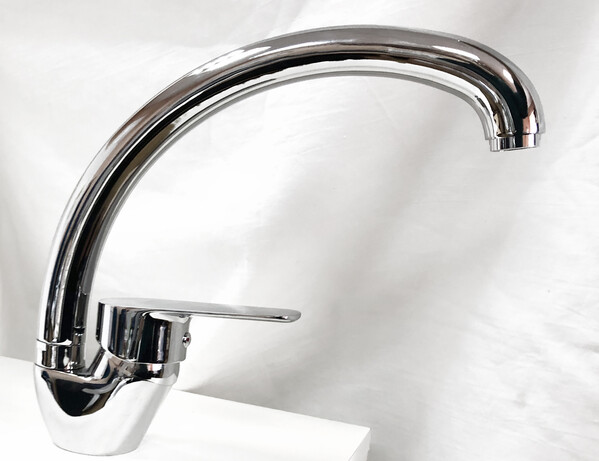 Смеситель Кухня Lemen шар d40 боковой (LB 91482) на гайке 