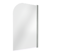 Шторка SCREEN H-HT-80-C-CH (1 ств.распашная+ручка,стекло Прозрачное 5 мм) GOOD DOOR  ПД00087