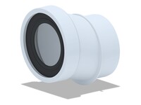 МАНЖЕТА д/унитаза эксц 20 мм жесткий АНИ Пласт W 0221 резина