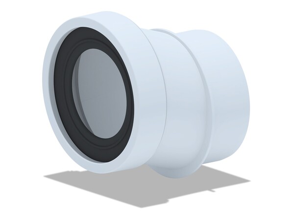 МАНЖЕТА д/унитаза эксц 20 мм жесткий АНИ Пласт W 0221 резина