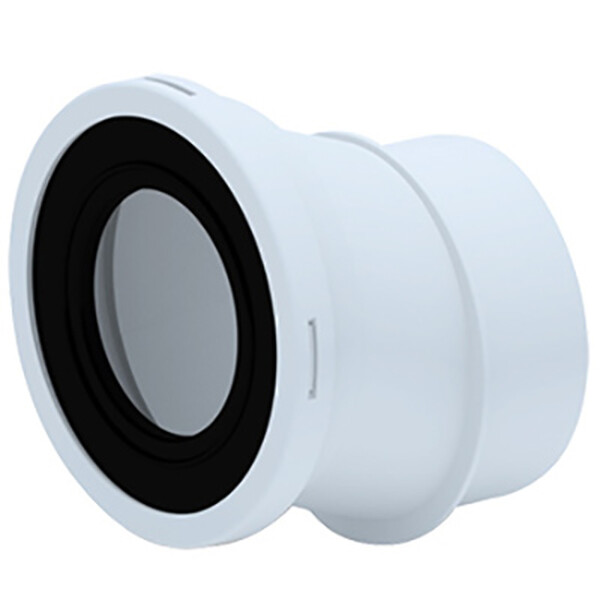 МАНЖЕТА д/унитаза эксц 40 мм жёстк АНИ Пласт W 0421 резина