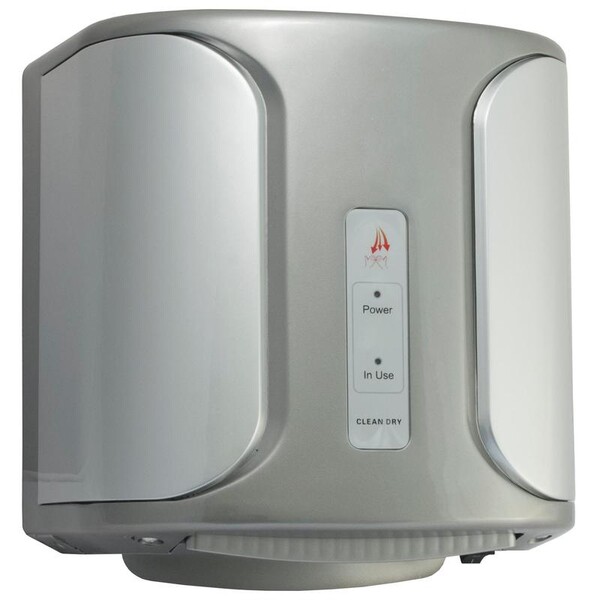 Электросушитель для рук Puff-8806С (1 кВт) темно-серебристый