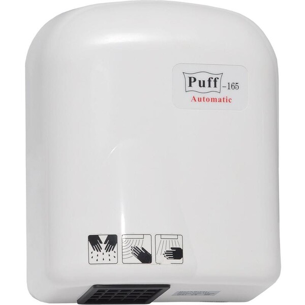 Электросушитель для рук Puff-165 (1,65 кВт) белый