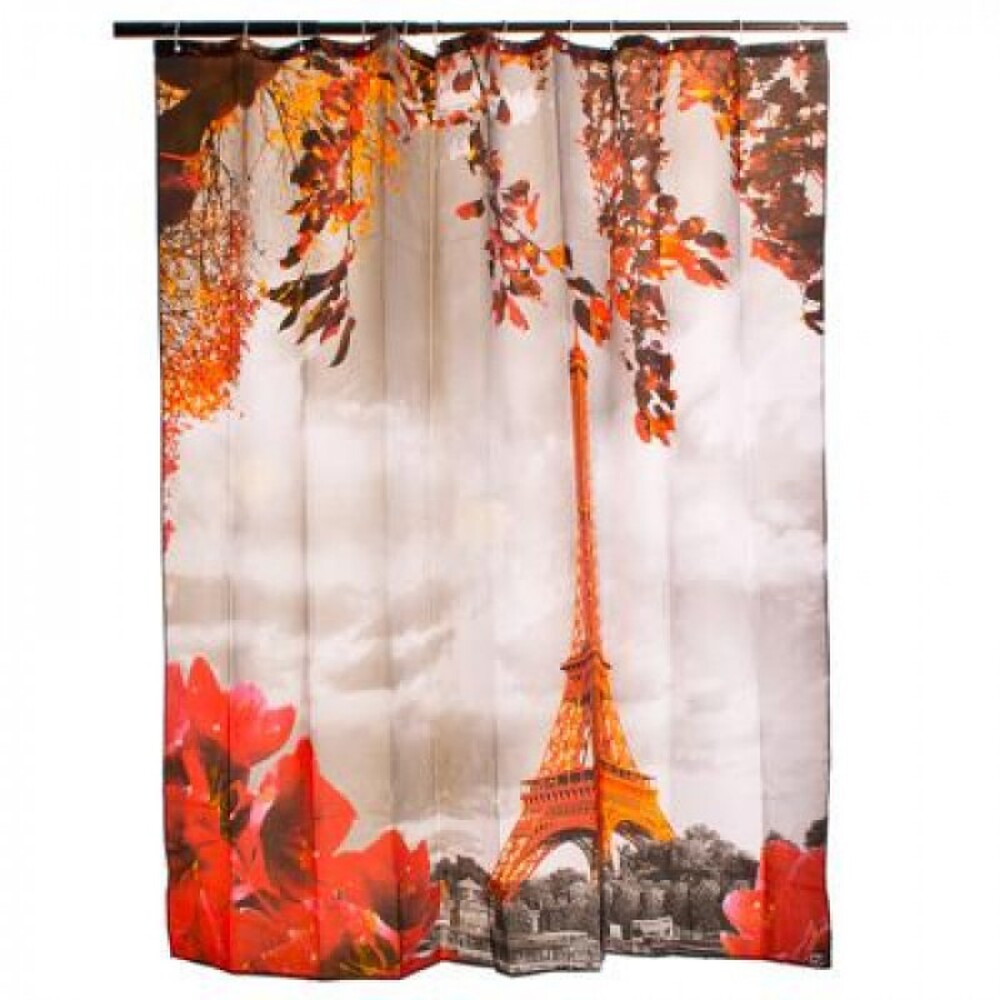 Штора д/ван "ZALEL" ФОТОПРИНТ 180х180 461304