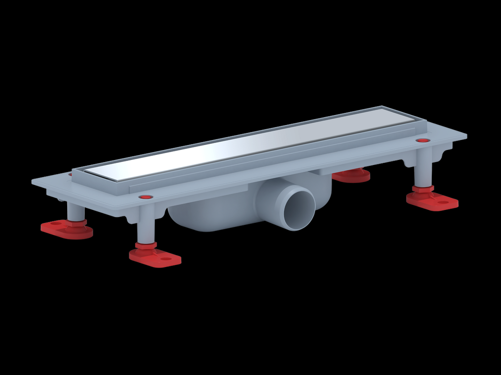 TL1165G Трап пластик линейный выпуск 40 