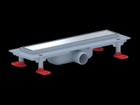 TL1165G Трап пластик линейный выпуск 40 