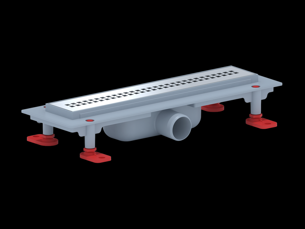 TL1285G Трап пластик линейный выпуск 40 