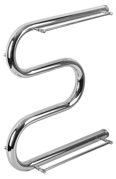 Полотенцесушитель АКВАДРАЙВ нерж. М 60*60 ф1" с полочками