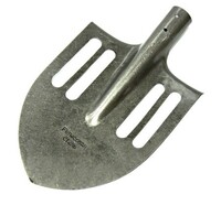 Лопата штыковая облегченная РЕЛЬС. СТАЛЬ с пазами б/ч 