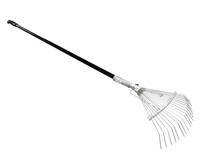 Грабли веерные проволочные с метал. чер. "Элита"