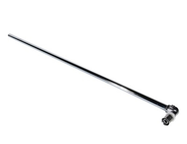 Угольник радиаторный пресс VALTEС с латун. хром.трубкой 15мм,16х15(300мм,короткий)(VTm.281.PN.001615)