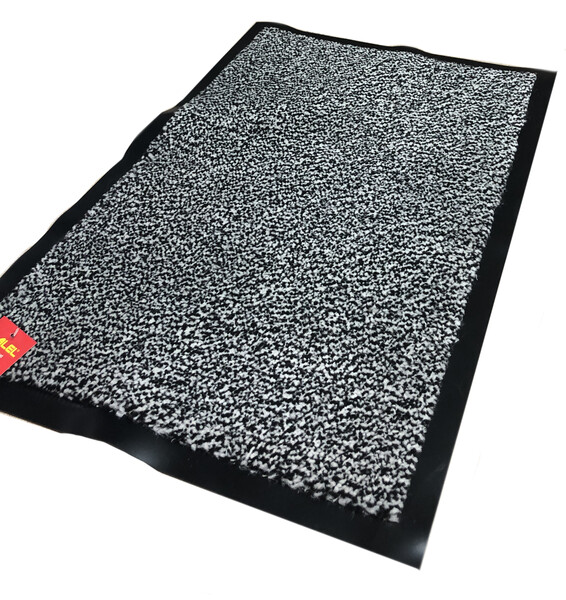 Коврик придверный влаговпитывающий 40*60 серый (3002)