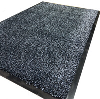 Коврик придверный влаговпитывающий 60*90 синий (3005)