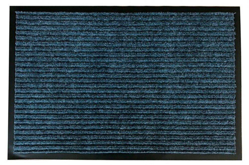 Коврик придверный влаговпитывающий с рельефом 60*90 зелёный (1004)