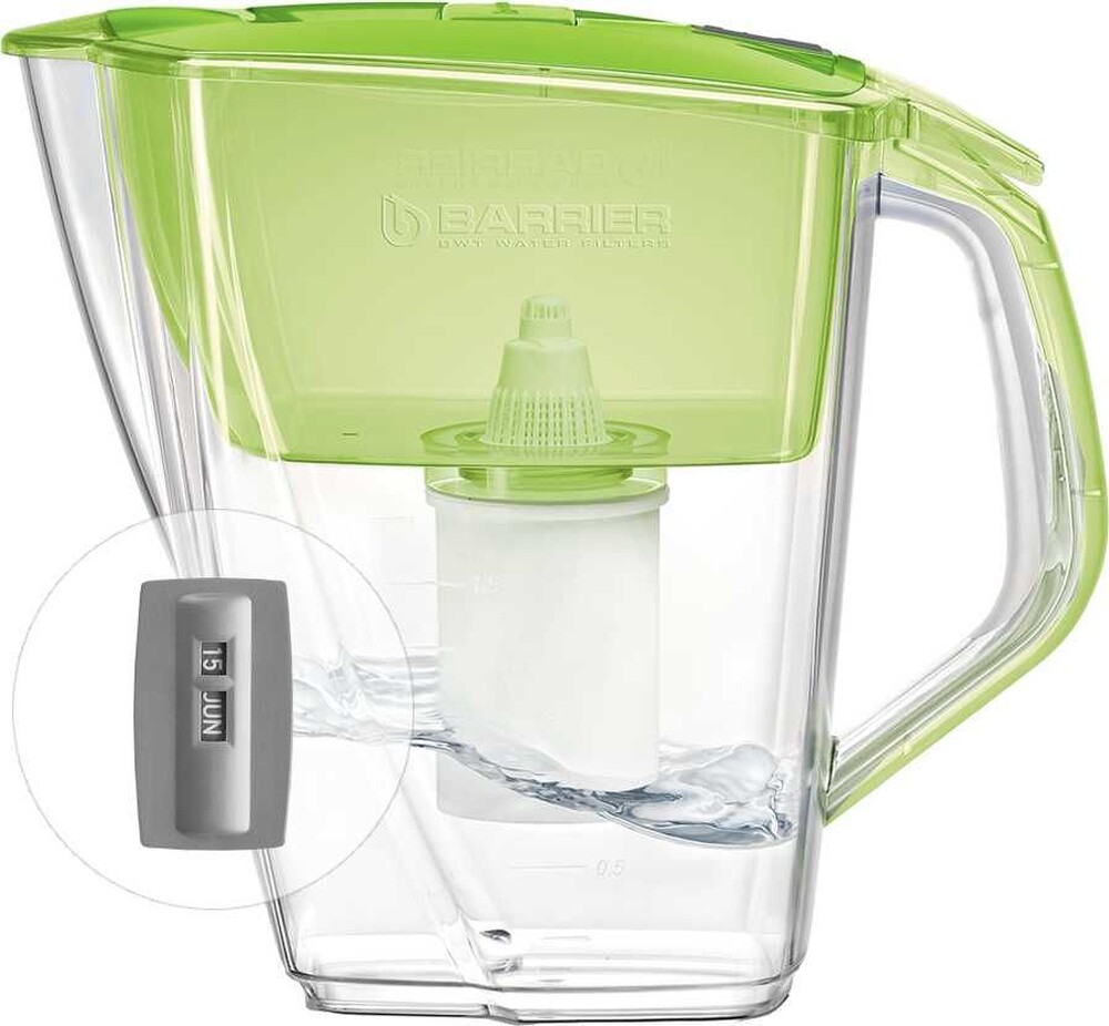 Фильтр-кувшин "Барьер-Прайм" (зеленое яблоко) (4,2л/2л) В552Р00