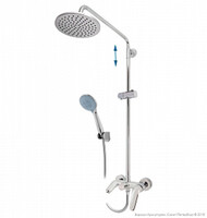 2680-773 Смеситель Ванна "ВАРИОН" с душевой стойкой REGIA