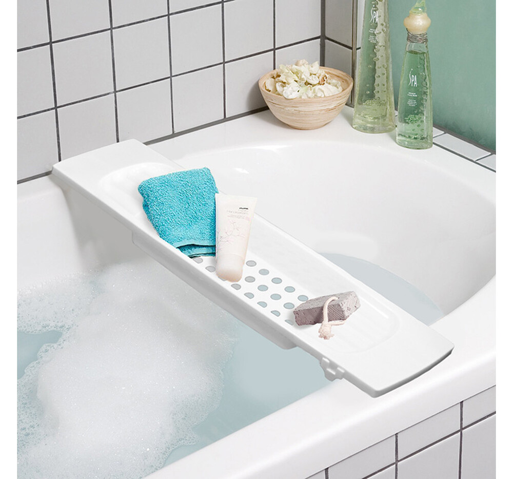 Полка на ванну С Фиксаторами ("М-пластика") (М 2222)