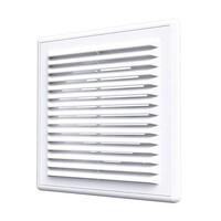 Решетка вентиляционная DOSPEL DUO SMART kw135 174х174 с выходом 129х129 (разборная) (007-4176)