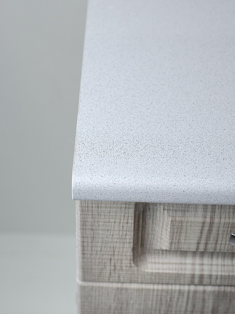 Рабочий стол 40 Сакура (1 дверь + 1 ящик) фасад МДФ столешница цвет (САХАРА) SANTREK HOME