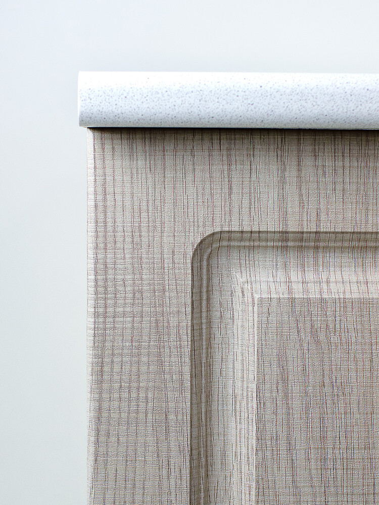 Рабочий стол 40 Сакура (1 дверь) фасад МДФ столешница цвет (САХАРА) SANTREK HOME