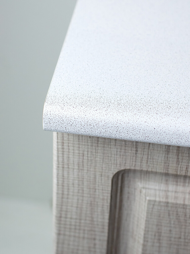 Рабочий стол 50 Сакура (1 дверь) фасад МДФ столешница цвет (САХАРА) SANTREK HOME