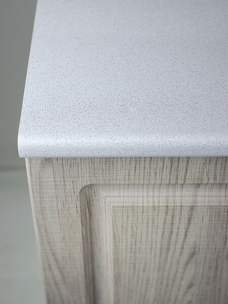 Рабочий стол 60 Сакура (2 двери) фасад МДФ столешница цвет (САХАРА) SANTREK HOME