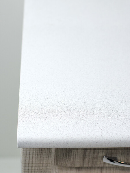 Рабочий стол 80 Сакура (2 двери + 2 ящика) фасад МДФ столешница цвет (САХАРА) SANTREK HOME