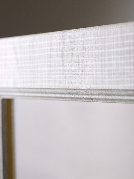 Шкаф для посуды 80 Сакура (со стеклом) фасад МДФ SANTREK HOME