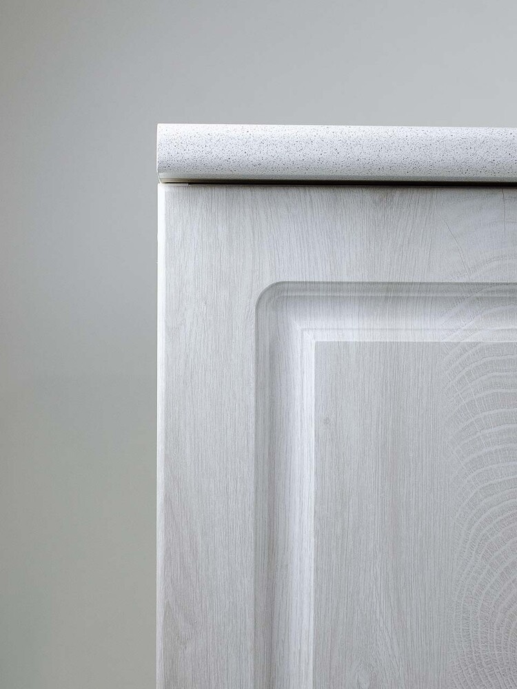 Рабочий стол 60 Берёза (2 двери) фасад МДФ столешница цвет (САХАРА) SANTREK HOME