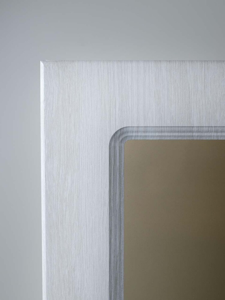 Шкаф для посуды 60 Берёза (со стеклом) фасад МДФ SANTREK HOME