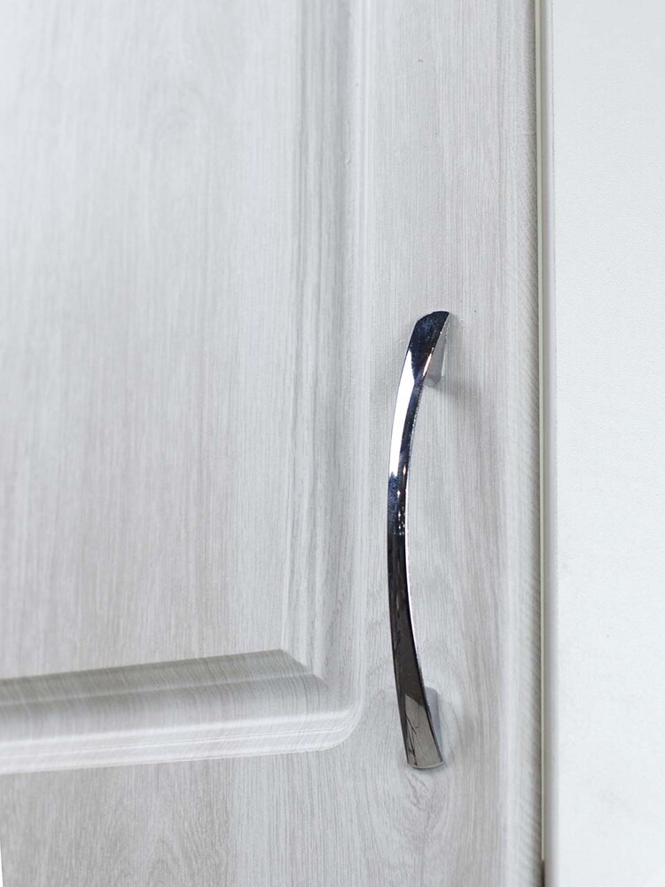 Шкаф для посуды угловой 55*55 Берёза фасад МДФ SANTREK HOME