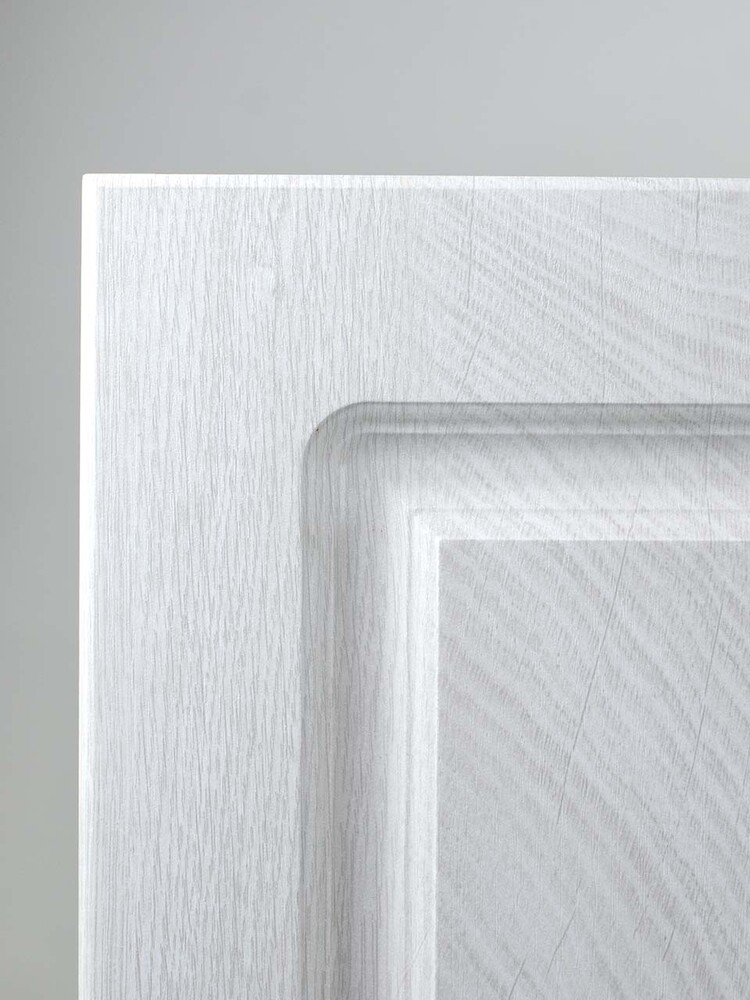 Шкаф горизонтальный над вытяжкой 60 Берёза фасад МДФ SANTREK HOME