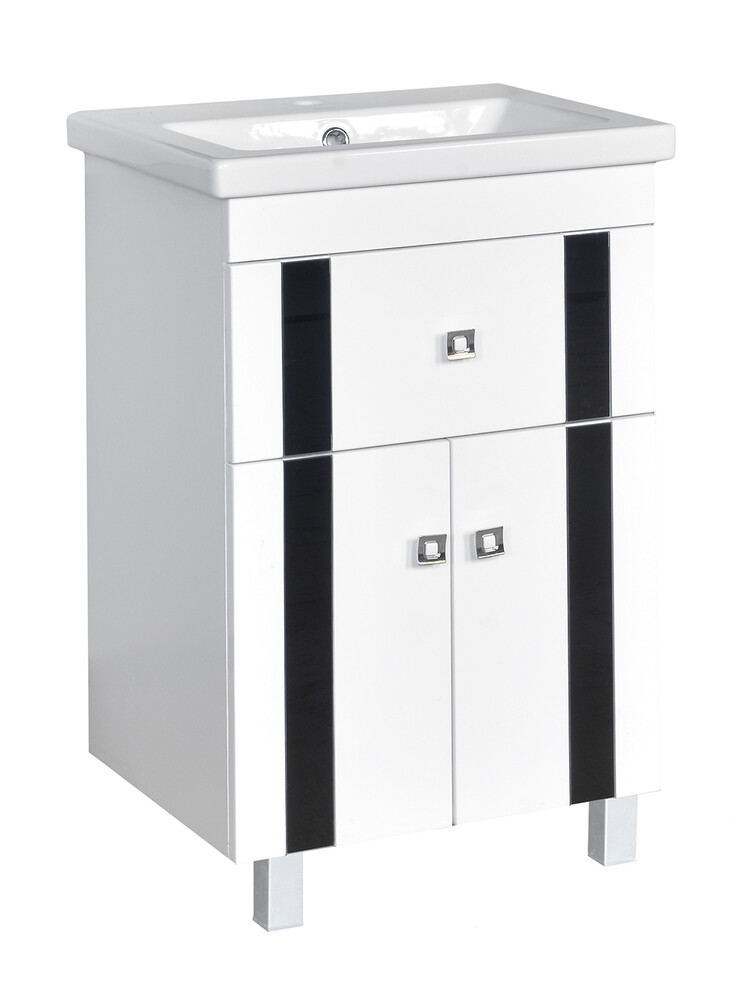 Подстолье SANTREK HOME ГАММА-60 2 двери 1 верхний ящик под умывальник "Como-60" (780*600*430)