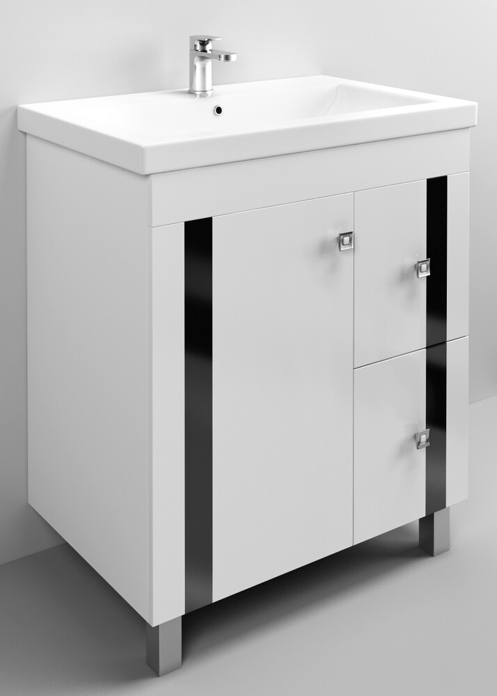 Подстолье SANTREK HOME ГАММА-70 1 дверь 2 ящика под умывальник "Como-70" (780*700*430)*