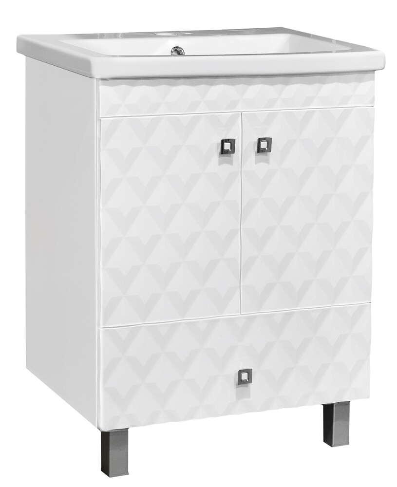 Подстолье SANTREK HOME "Рим-60" 2 двери 1 нижний ящик под умывальник "Como-60" 780*600*430