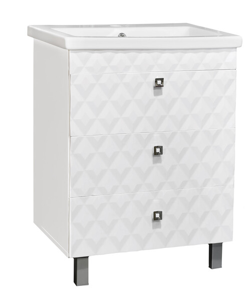 Подстолье SANTREK HOME "Рим-90" 3 ящика под умывальник "Como-90"/ "Paola Mario 90" 780*900*430*