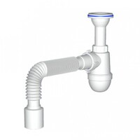 C5510 Сифон Варяг АНИ Пласт универсальныйс г/тр 40х50