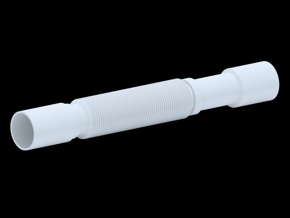 K407 Труба гибкая АНИ Пласт 40*32/40, L351-761мм