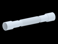 K606 Гибкая труба АНИ Пласт 40/50*40/50, L397-807мм